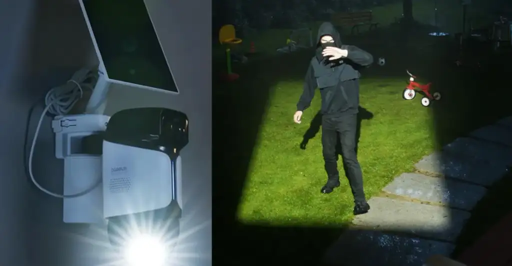 Baseus U2 Pro security camera uses a spotlight to follow moving targets ...